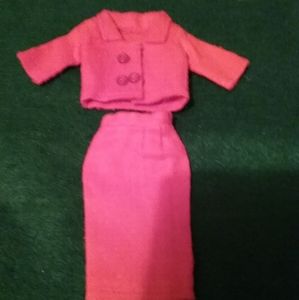 Vintage Barbie jacket and skirt